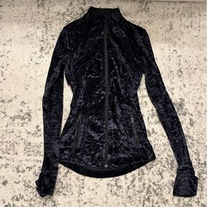 RARE LULULEMON CRUSHED VELVET DEFINE JACKET